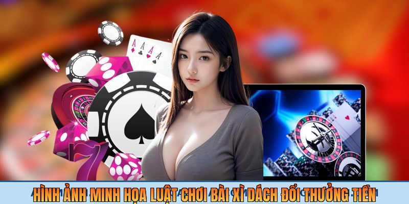 Hình ảnh minh họa luật chơi bài xì dách đổi thưởng tiền thật