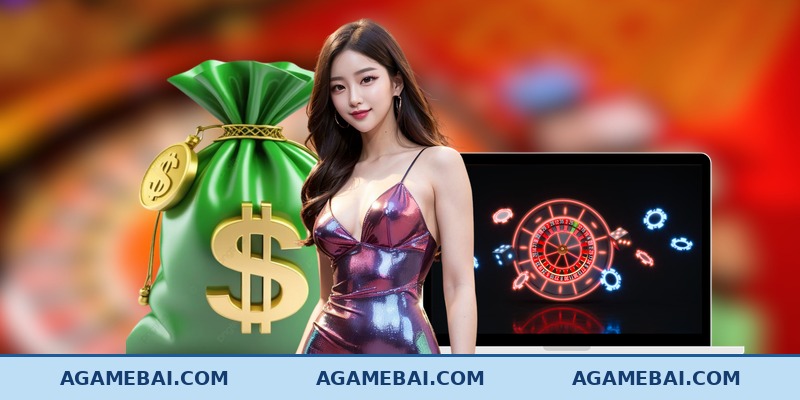 Người chơi tham gia vòng quay bài xì dách nhận thưởng